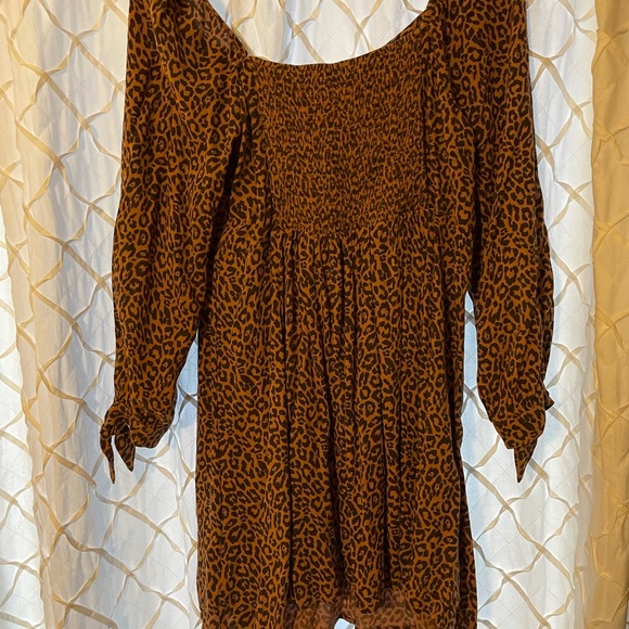 American Eagle Cheetah Dress - Picture 2 of 6